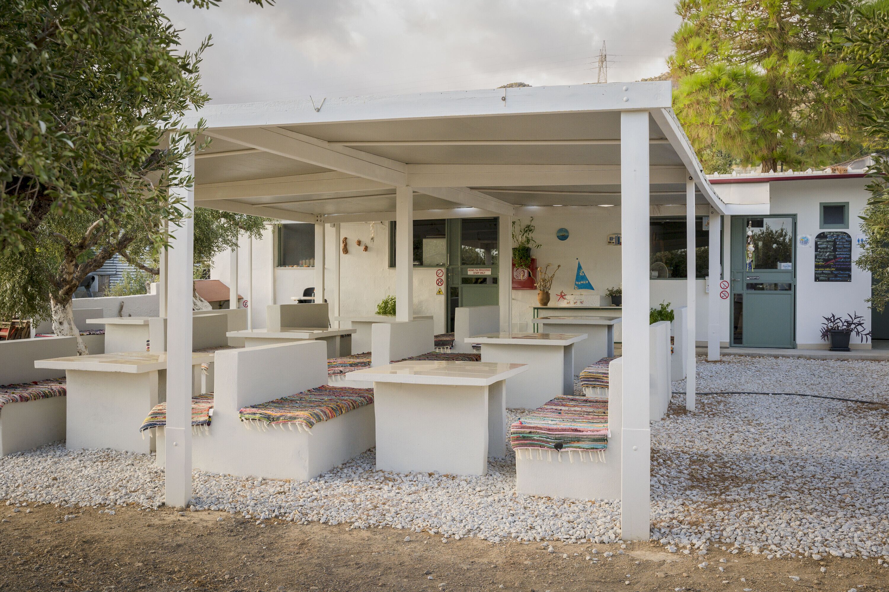 Enceinte de l’hébergement