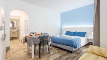 1 soverom, strykejern/-brett, wi-fi (inkludert) og sengetøy