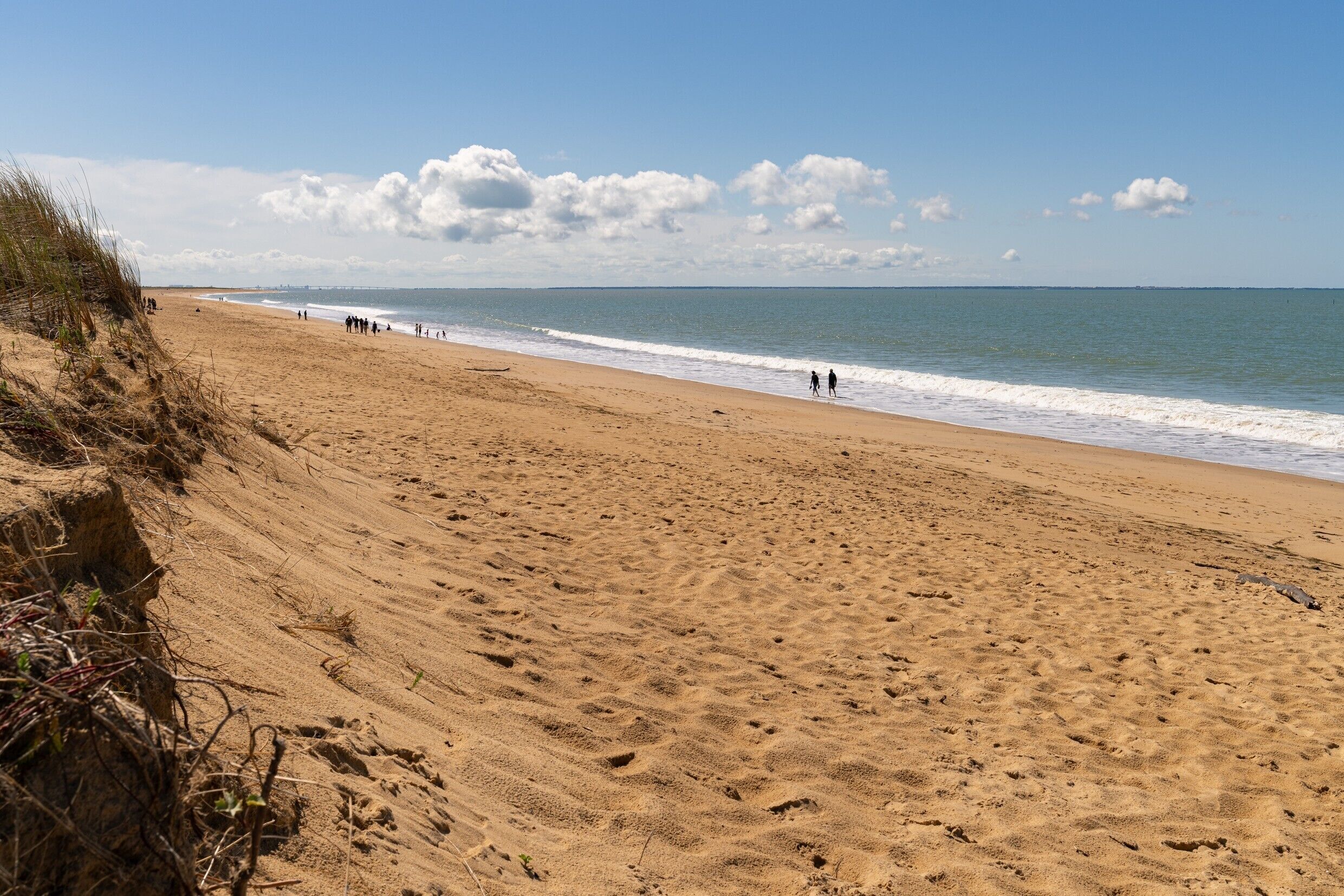 Una spiaggia nelle vicinanze