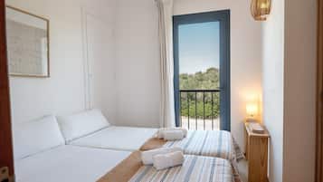 3 soverom, strykejern/-brett, wi-fi (inkludert) og sengetøy