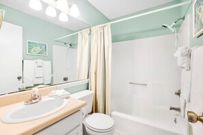 Shower, towels - Bayfront Bliss: Portside 204 Condo with Views (Orange Beach)