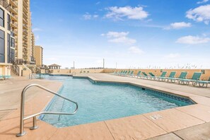 Indoor pool, outdoor pool