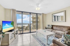 TV, offices - Seaside Beach 5415- Beach Front Living with Pool and Saunas (Orange Beach)