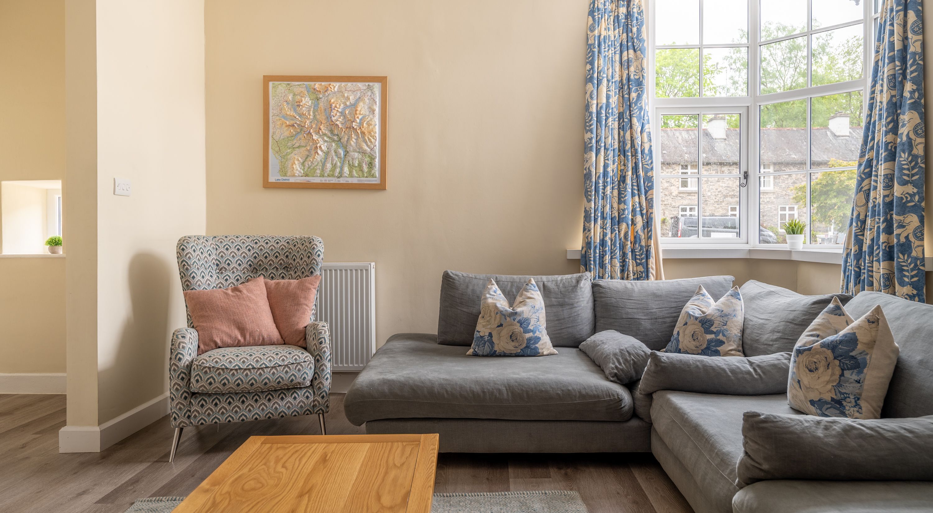 Fireplace, table tennis