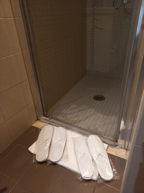 Shower, hair dryer, towels, soap - Junior Family Suite without kitchen (Roma)