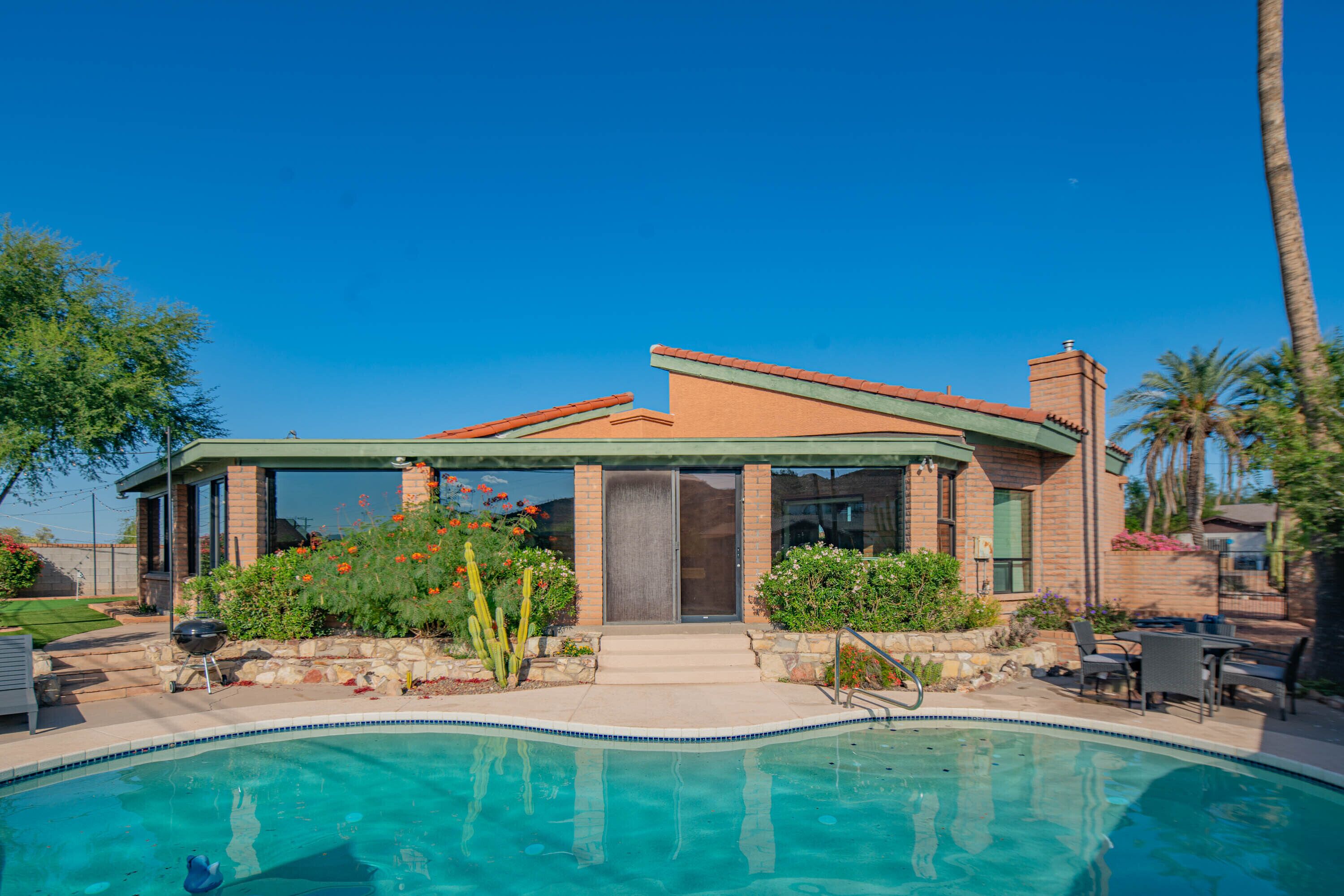 Alberca al aire libre 