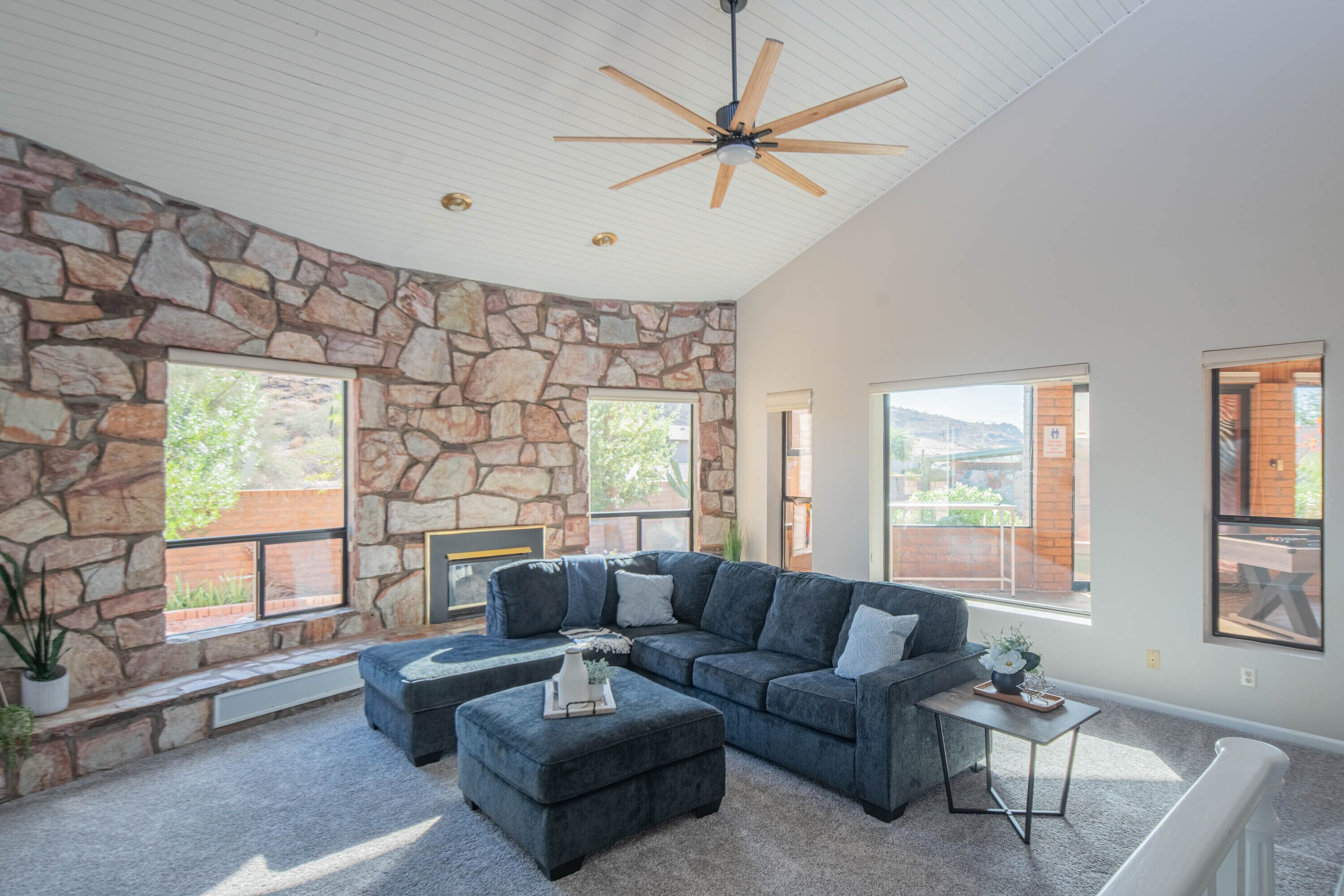 Smart TV, video games, ping pong