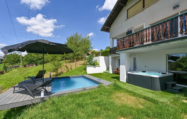 Terrace/patio - Awesome home in Lopatinec with sauna (Lopatinec)