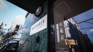 A building with a sign that reads "WAYFAKER MATSU". - WAYFARER Matsu (Osaka)