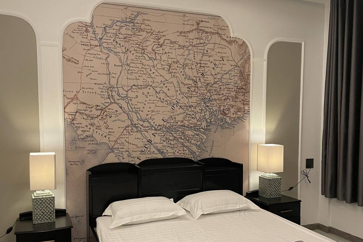 City Double Room, Kitchen, City View | Premium bedding, down comforters, memory foam beds