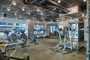 Fitness facility - Fabulous Fenway Studio w/ Gym, nr T Stop & Dining, by Blueground (Boston)