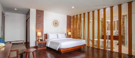 Mera Suite Pool View | 1 bedroom, Egyptian cotton sheets, premium bedding, down duvets