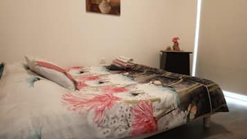 1 chambre, fer et planche Ă repasser, Wi-Fi, draps fournis
