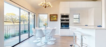 Dog-friendly waterfront retreat with a washer/dryer, furnished patio, & AC