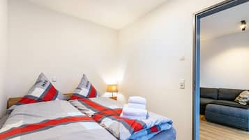 1 Schlafzimmer, kostenloses WLAN, Bettwäsche, Rollstuhlgeeignet