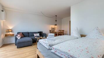 Wifi gratis y ropa de cama