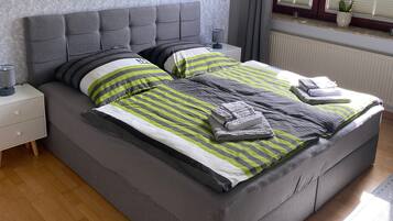 2 Schlafzimmer, kostenloses WLAN, Bettwäsche