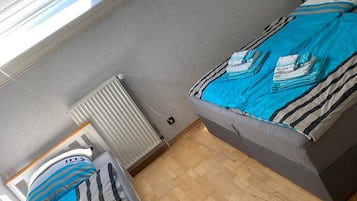 2 chambres, Wi-Fi gratuit, draps fournis