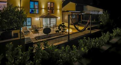 Ferienwohnung 'Zur Quelle' mit privater Terrasse, privatem Garten und WLAN