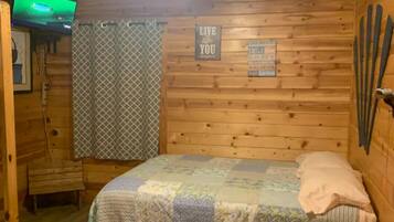 1 habitación y ropa de cama