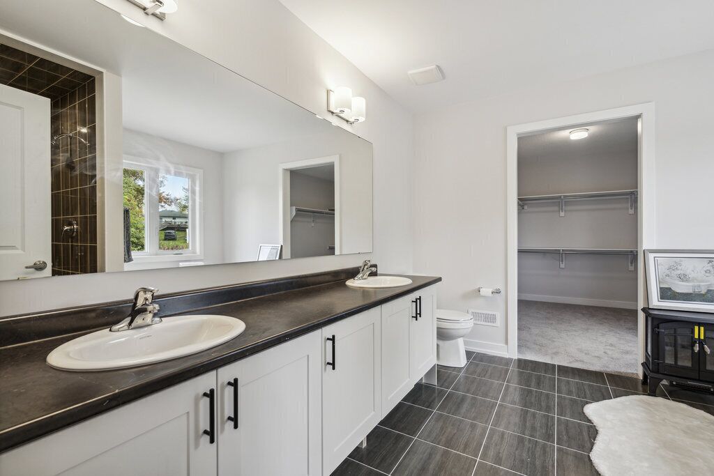 Hair dryer, bidet, towels, soap