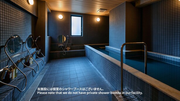 A public sauna with multiple benches and a central hot tub area. - Hotel Plus Hostel TOKYO ASAKUSA 2 (Tokyo)