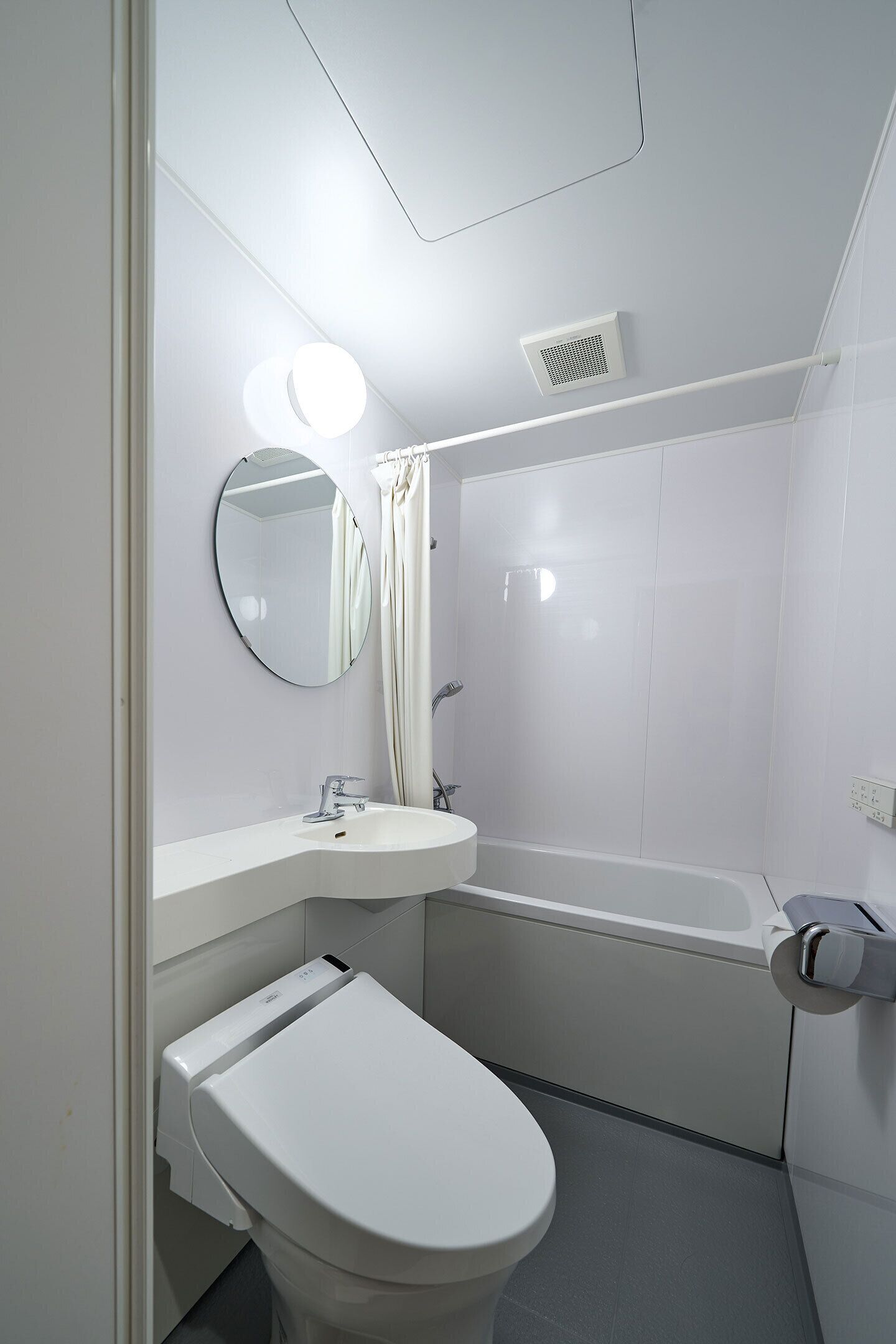 Free toiletries, hair dryer, shampoo, toilet paper