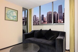 Chambre Quadruple Familiale, 2 grands lits | Vue de la chambre