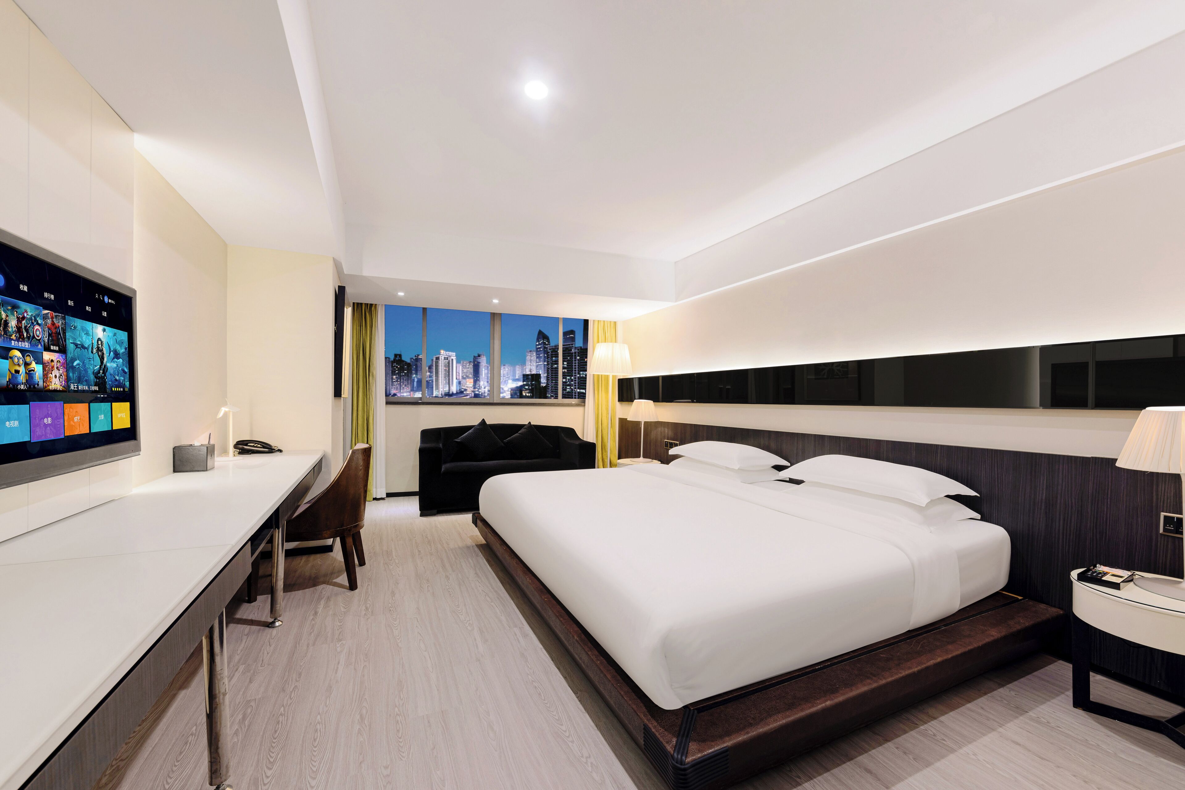 Phòng đơn Business | Két bảo mật tại phòng, bàn, khu vực làm việc phù hợp cho laptop 