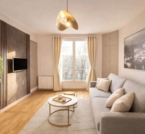 Televisie en een kantoor