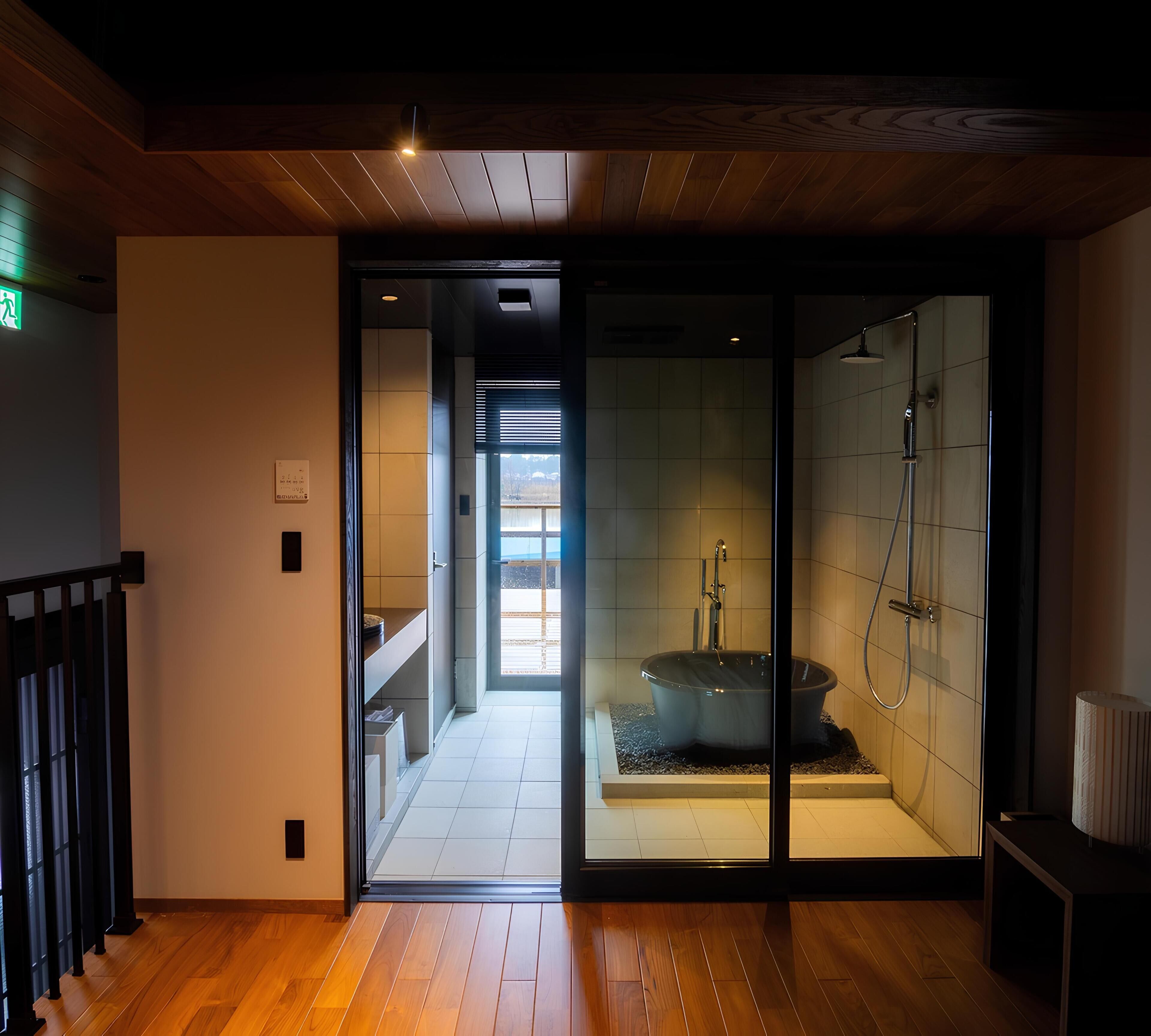 KIKKO: Traditional "Kura" Room with River View from Wood Deck, 40sqm, Non-Smoking | View from room