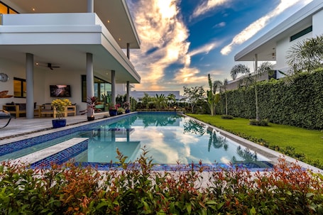 Outdoor pool. Luxury 6 Bed Private Pool Villa - LLW