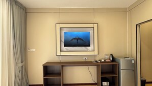 ファミリー 4 人部屋 | エジプト綿のシーツ、高級寝具、羽毛の掛け布団、低反発ベッド