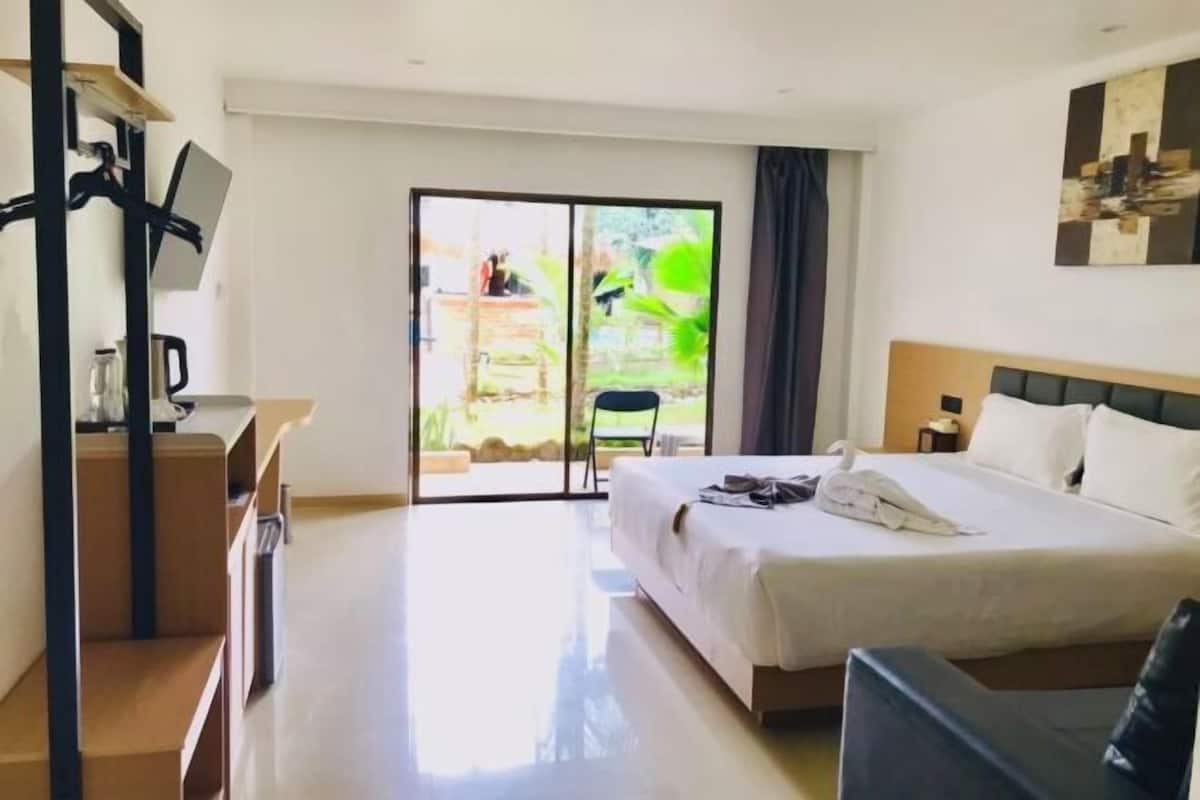 1 slaapkamer, luxe beddengoed, bedden met traagschuimmatras
