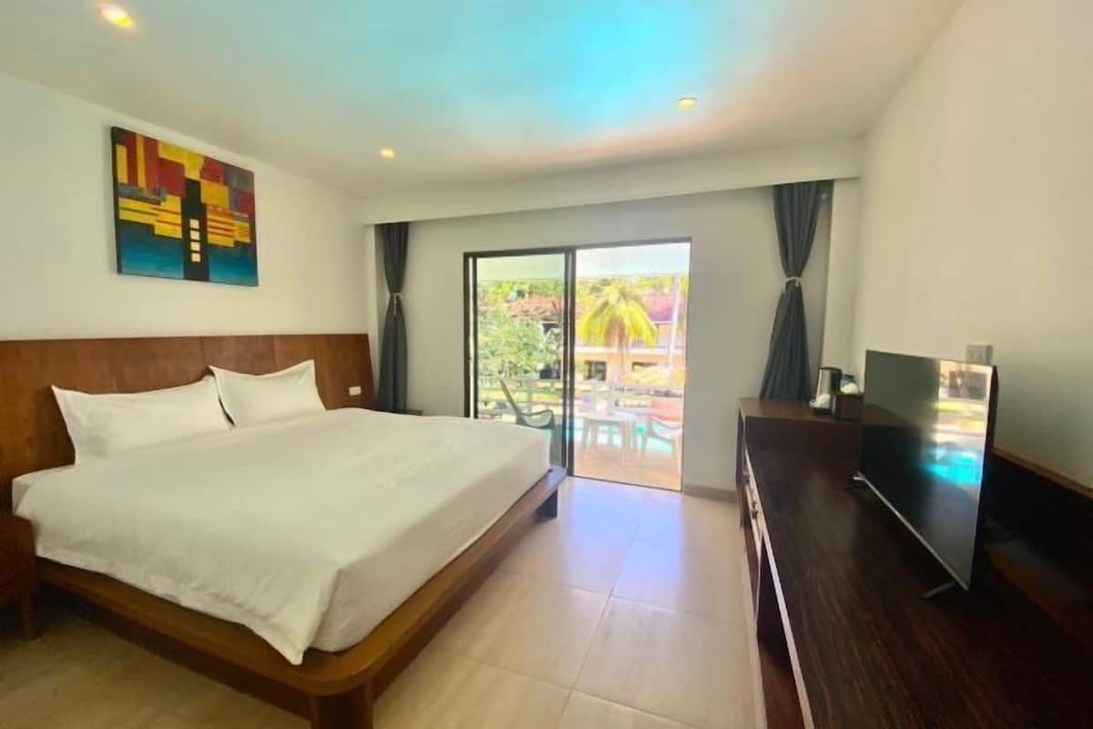 1 slaapkamer, luxe beddengoed, bedden met traagschuimmatras