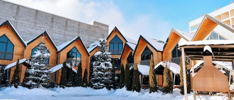 Façade de l’hébergement
