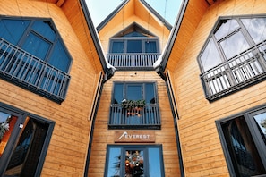 Fassade der Unterkunft