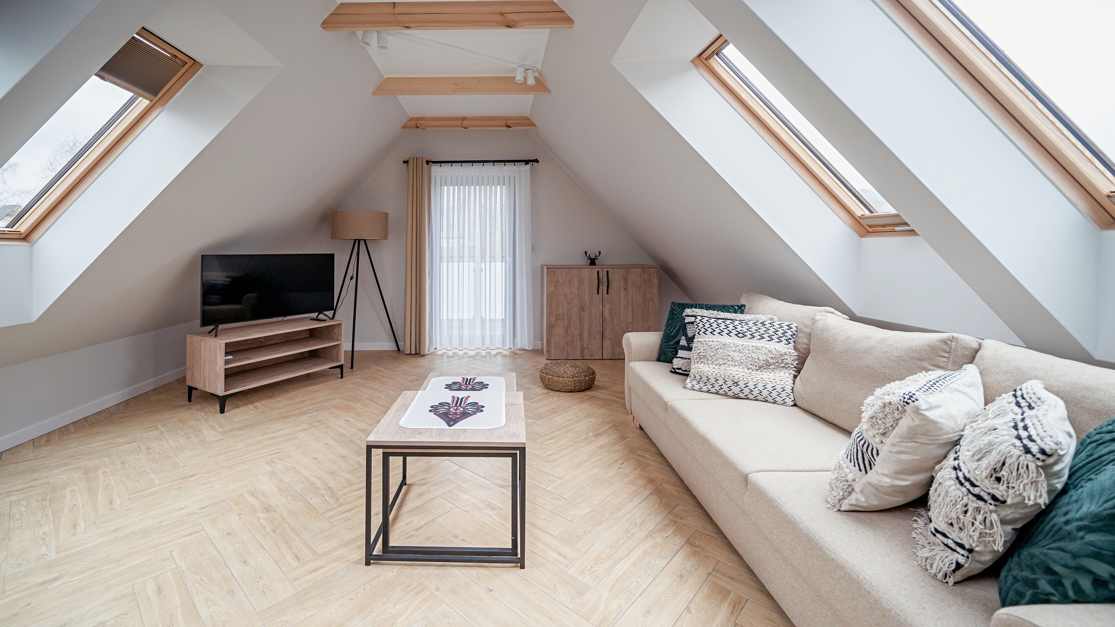 Apartament (A 19) | Área de sala de estar | Televisión de pantalla plana 