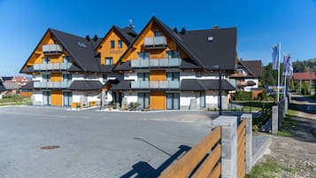 Overnatningsstedets facade