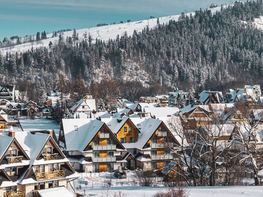 Overnatningsstedets facade