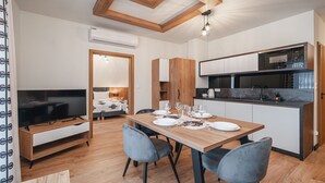 Apartament (A 16) | บริเวณนั่งเล่น | ทีวีจอแบน