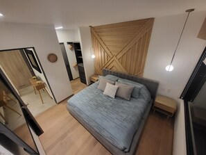 Design appartement | 1 slaapkamer, luxe beddengoed, Select Comfort-bedden