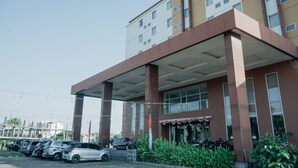 Voorkant van accommodatie