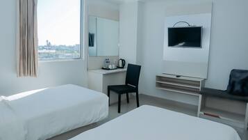 Kamar Twin Superior | Meja kerja, Wi-Fi gratis, dan seprai linen