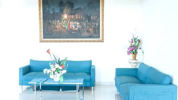 Sala de estar en el lobby