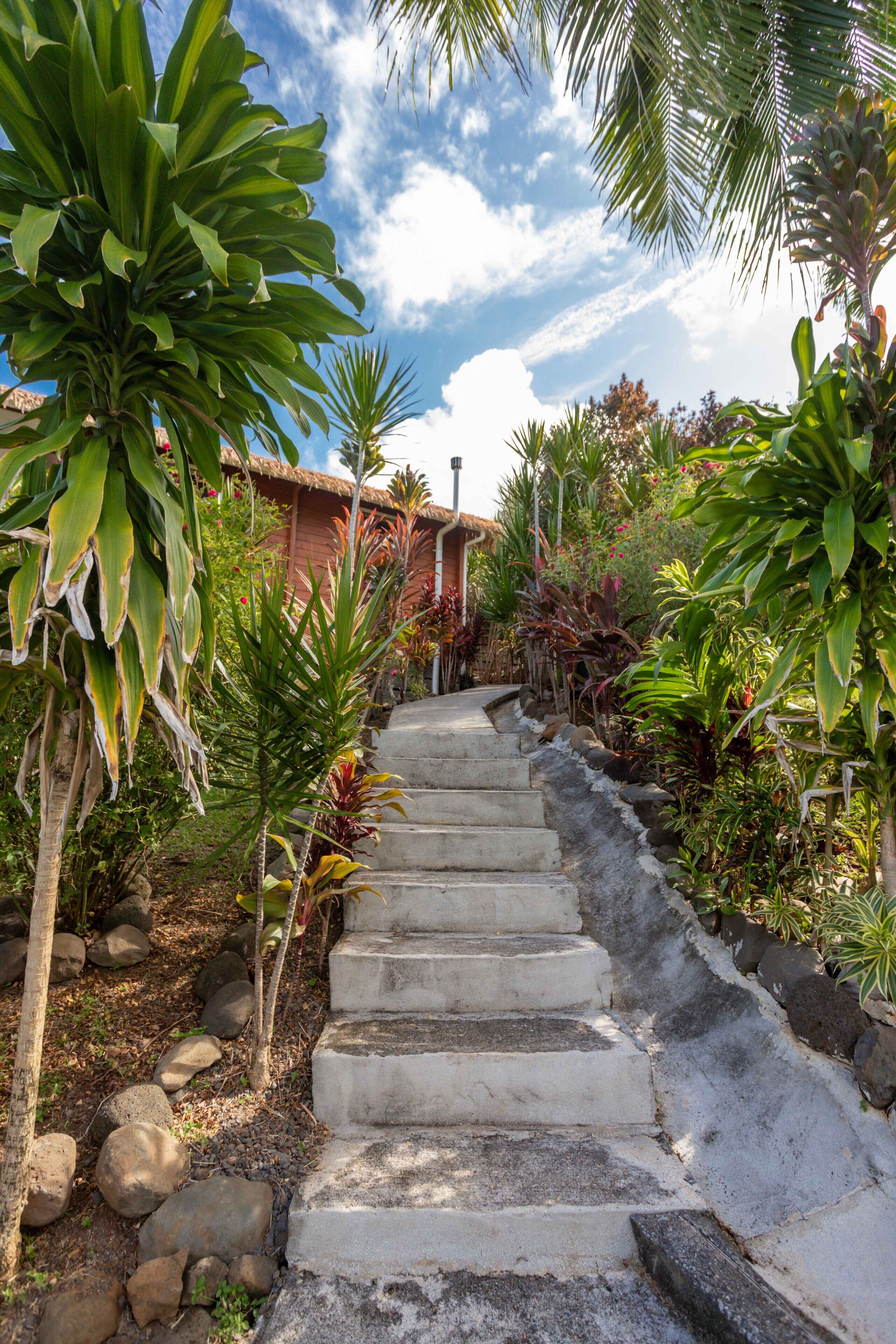 Overnattingsstedets uteområder