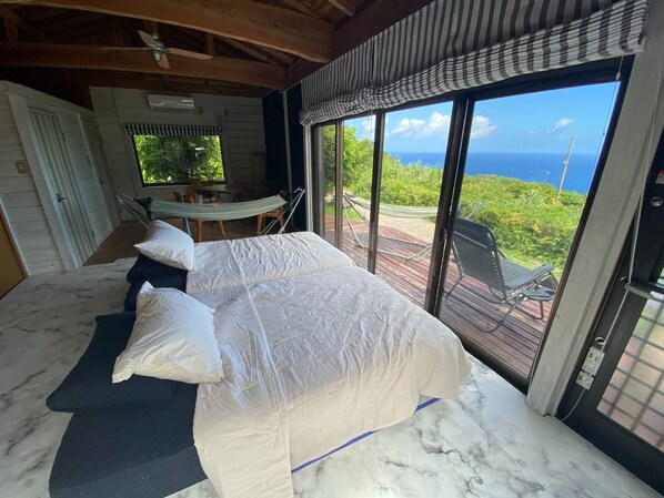 1 bedroom, desk, free WiFi, bed sheets - Room without meals Ocean view A small oneroom / Hachijo-cho Tokyo (Hachijo-cho)