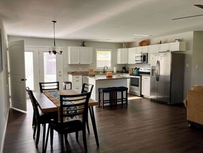 Dining - Casa Alegre | WiFi, Spacious Stay Near RRG & Shops – Great for Large Groups, Remote Work & Hiking - Big Backyard & Fire Pit - Across the street from Kroger. (Stanton)