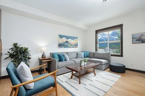Smart-tv och eldstad