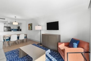 TV - Coastal 4th Floor 3BR Angle Ocean View Condo (Myrtle Beach)